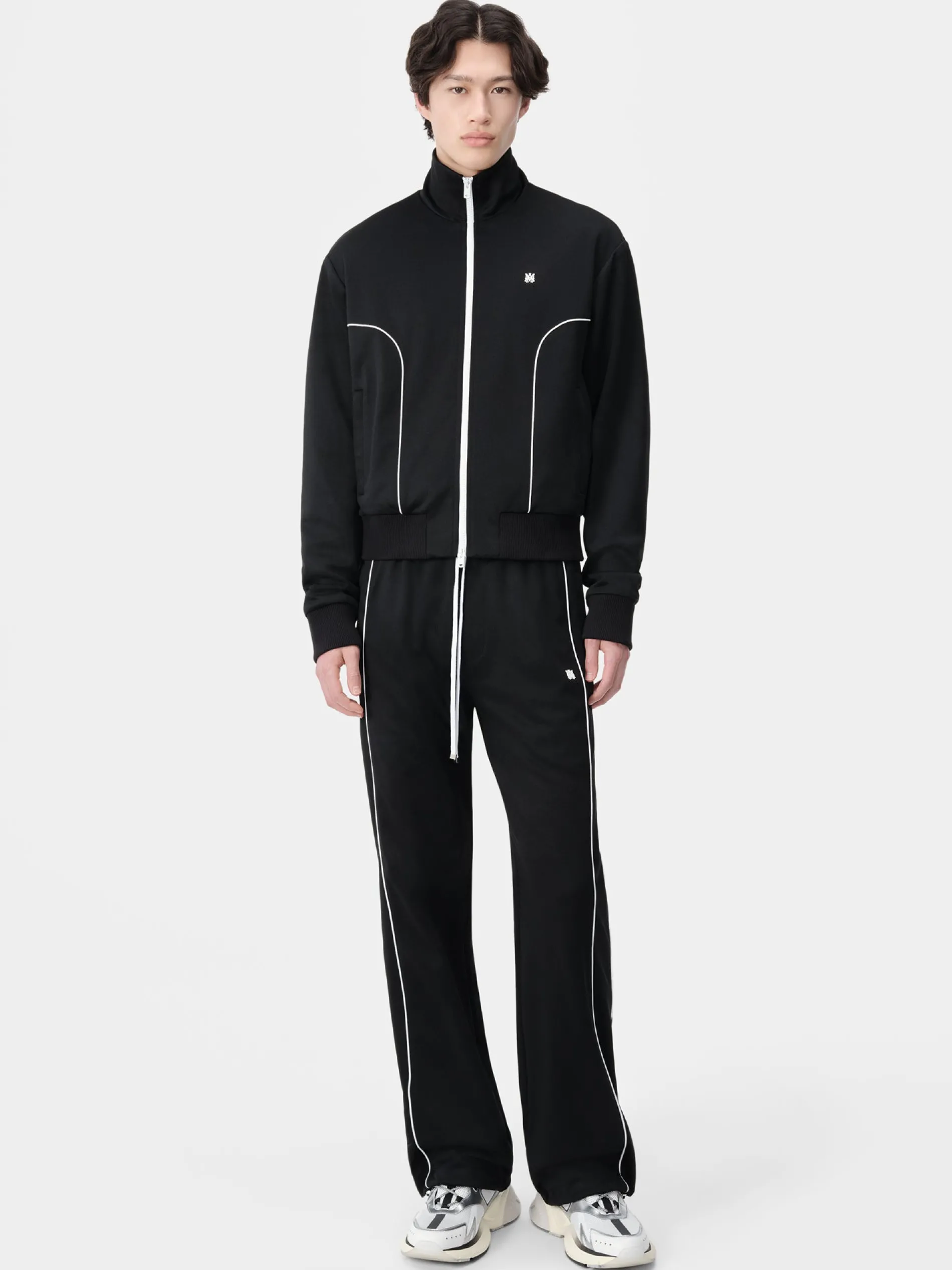 AMIRI Pants<MA FLARE TRACK PANT BLACK