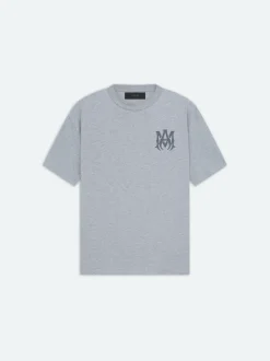 AMIRI Tees<MA LOGO TEE HEATHER GREY