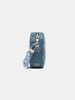 AMIRI Crossbody|Bags<MA PAISLEY JACQUARD CAMERA CASE Antique Indigo