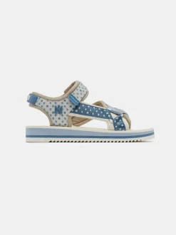AMIRI Sandals|Sandals<MA PAISLEY SANDAL Blue Birch