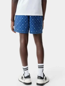 AMIRI Swimwear<MA PAISLEY SWIM TRUNK Blue