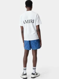 AMIRI Swimwear<MA PAISLEY SWIM TRUNK Blue