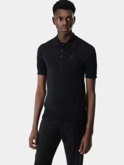 AMIRI Knitwear<MA POLO NAVY