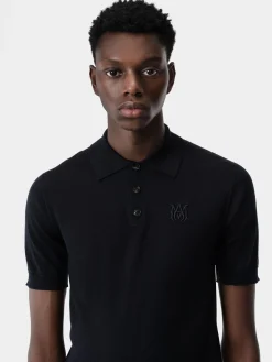 AMIRI Knitwear<MA POLO NAVY