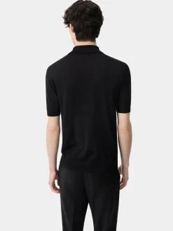 AMIRI Knitwear<MA POLO BLACK