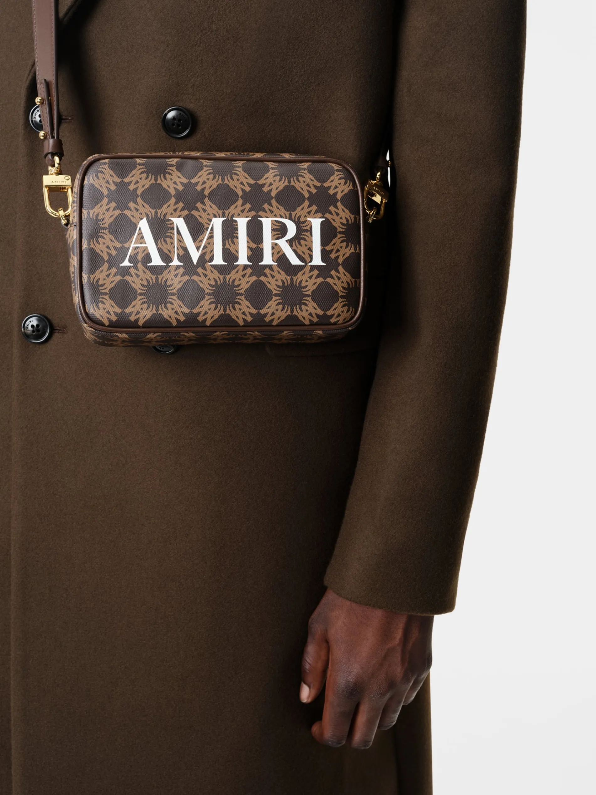 AMIRI Crossbody|Bags<MA QUAD CAMERA CASE Brown