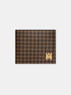 AMIRI Small Leather Goods|Small Leather Goods<MA QUAD BI-FOLD Brown