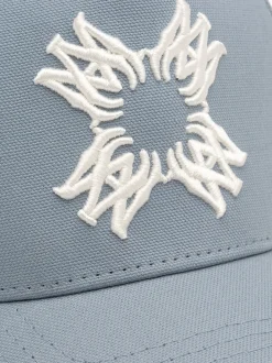 AMIRI Hats|Hats<MA QUAD CANVAS HAT DUSTY BLUE