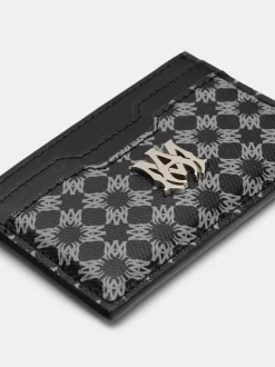 AMIRI Small Leather Goods|Small Leather Goods<MA QUAD CARD HOLDER BLACK