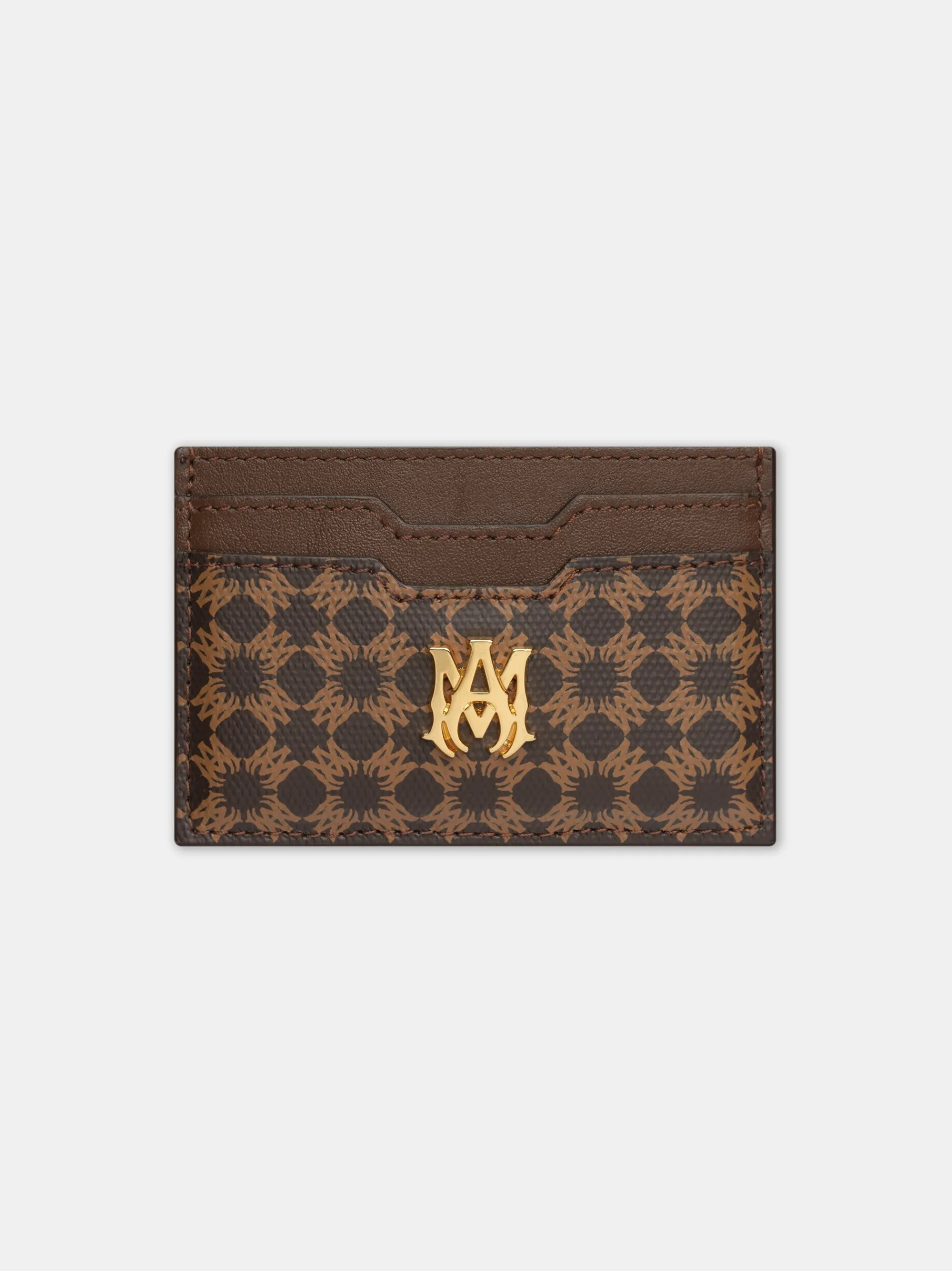 AMIRI Small Leather Goods|Small Leather Goods<MA QUAD CARD HOLDER Brown