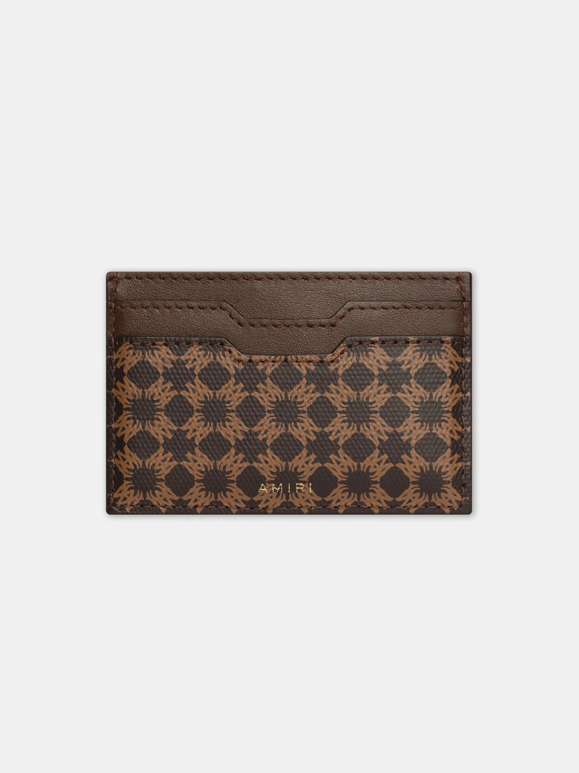 AMIRI Small Leather Goods|Small Leather Goods<MA QUAD CARD HOLDER Brown