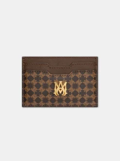 AMIRI Small Leather Goods|Small Leather Goods<MA QUAD CARD HOLDER Brown