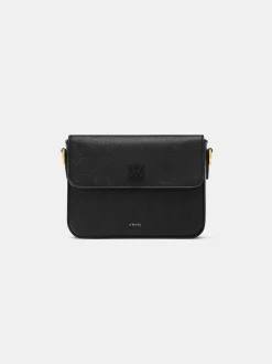 AMIRI Crossbody|Bags<MA QUAD LEATHER CROSSBODY BLACK