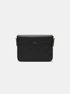 AMIRI Crossbody|Bags<MA QUAD LEATHER CROSSBODY BLACK