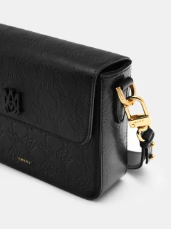 AMIRI Crossbody|Bags<MA QUAD LEATHER CROSSBODY BLACK