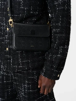 AMIRI Crossbody|Bags<MA QUAD LEATHER CROSSBODY BLACK