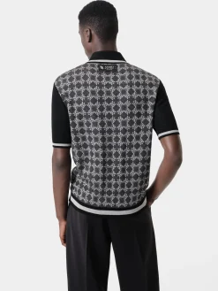 AMIRI Knitwear|Shirts<MA QUAD POLO Dark Grey