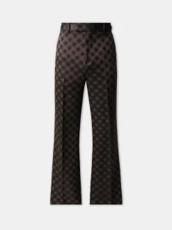 AMIRI Pants<MA QUAD RELAXED FLARE DARK BROWN