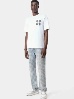 AMIRI Denim<MA QUAD STRAIGHT JEAN Antique Indigo