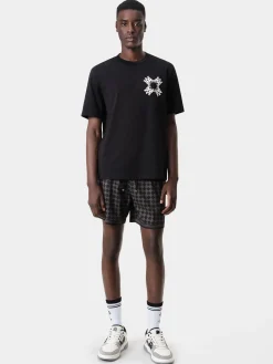 AMIRI Swimwear|Shorts & Sweatpants<MA QUAD SWIM TRUNK BLACK