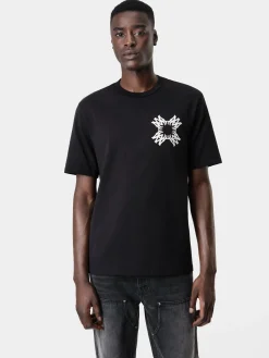 AMIRI Tees<MA QUAD TEE BLACK