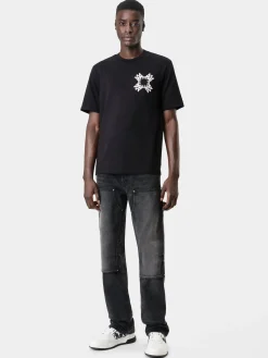 AMIRI Tees<MA QUAD TEE BLACK
