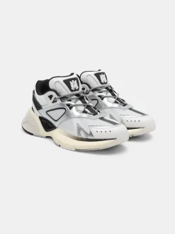 AMIRI Sneakers|Sneakers<MA RUNNER Black White Silver
