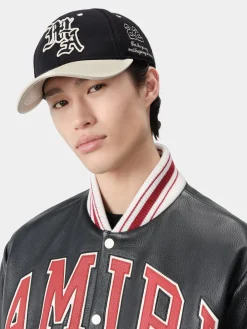 AMIRI Hats|Hats<MA SPIRIT TWO-TONE HAT BLACK