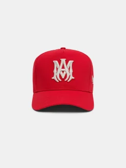 AMIRI Hats|Hats<MA STAGGE FULL CANVAS HAT Red