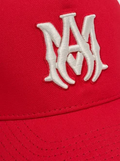 AMIRI Hats|Hats<MA STAGGE FULL CANVAS HAT Red