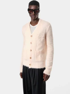 AMIRI Knitwear<MA SWIRL CARDIGAN Peach