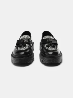 AMIRI Loafers|Loafers<MA TASSLE CRYSTAL JUMBO LOAFER BLACK