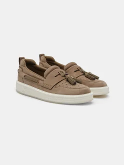 AMIRI Loafers|Loafers<MA TASSLE HYBRID LOAFER Brown