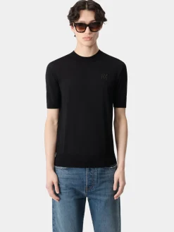 AMIRI Knitwear<MA TEE BLACK