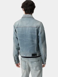 AMIRI Denim<MA TRUCKER JACKET Antique Indigo