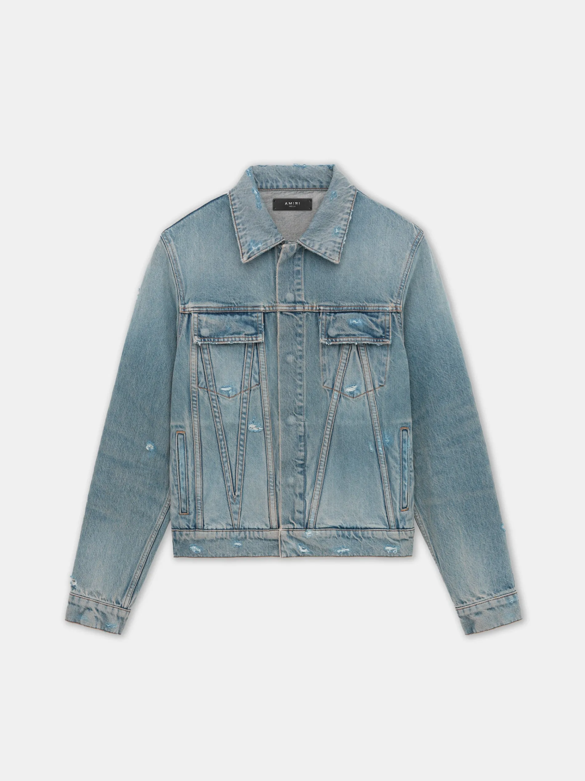 AMIRI Denim<MA TRUCKER JACKET Antique Indigo