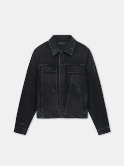 AMIRI Denim<MA TRUCKER JACKET Vintage Black
