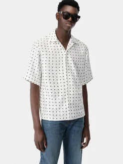 AMIRI Shirts<MIX AND MATCH MA SHIRT White