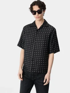 AMIRI Shirts<MIX AND MATCH MA SHIRT BLACK