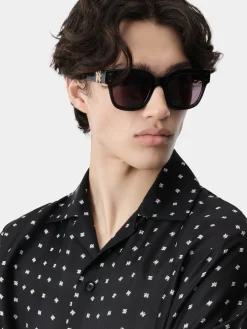 AMIRI Shirts<MIX AND MATCH MA SHIRT BLACK