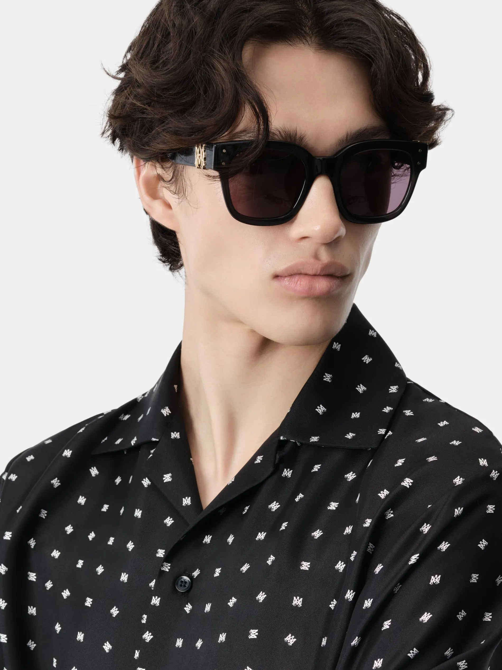 AMIRI Shirts<MIX AND MATCH MA SHIRT BLACK
