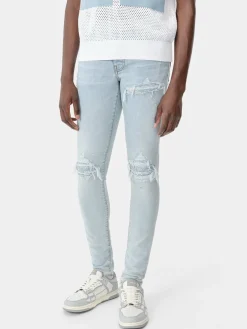 AMIRI Denim<MX1 BANDANA JACQUARD JEAN Sky Indigo