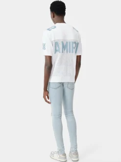 AMIRI Denim<MX1 BANDANA JACQUARD JEAN Sky Indigo