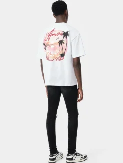 AMIRI Denim<MX1 SUEDE JEAN Vintage Black
