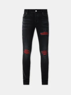 AMIRI Denim<MX1 SUEDE JEAN Vintage Black