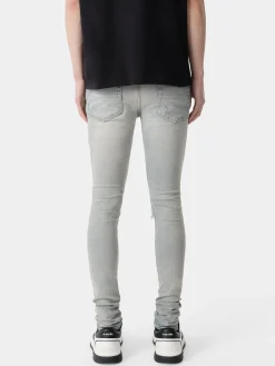 AMIRI Denim<MX1 ULTRASUEDE Antique Indigo