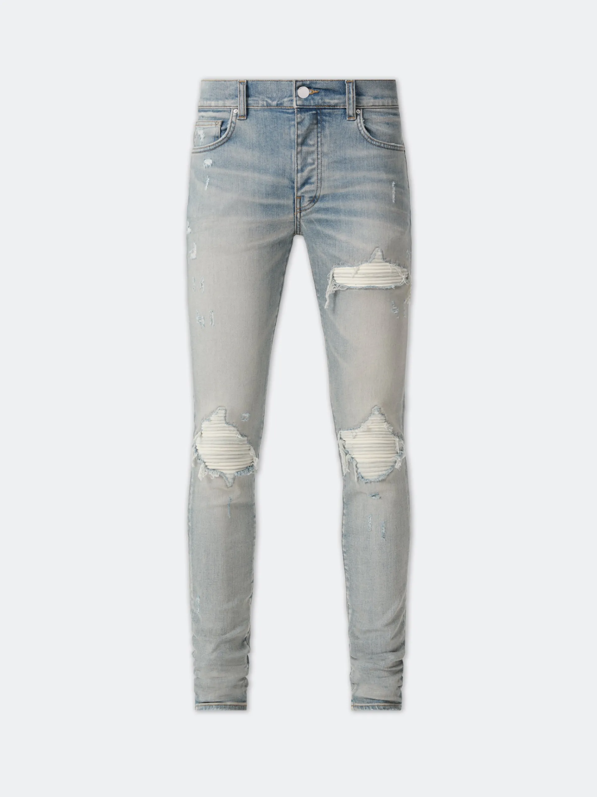 AMIRI Denim<MX1 ULTRASUEDE Antique Indigo