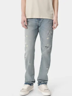 AMIRI Denim<PAINTER STRAIGHT JEAN Antique Indigo