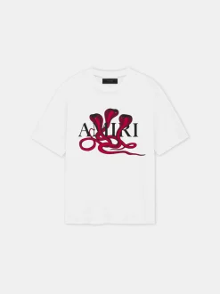 AMIRI Tees<POISON TEE White Red