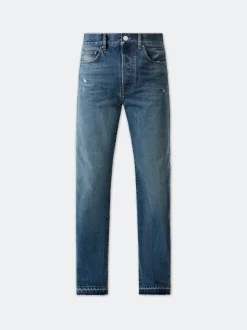 AMIRI Denim<RELEASED HEM STRAIGHT JEAN Dark Indigo